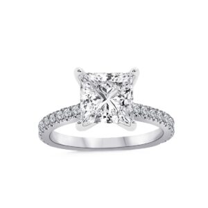 Radiant Lab Ring 14k Gold